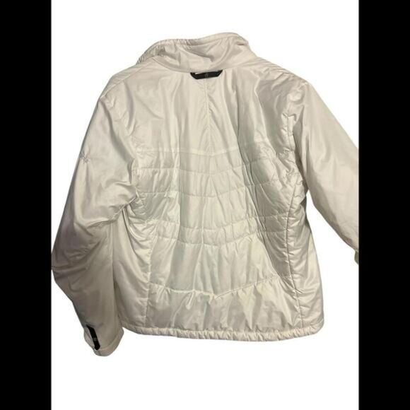 Columbia Full Zip White Jacket Coat  RN 69724‎  Medium - Picture 3 of 6